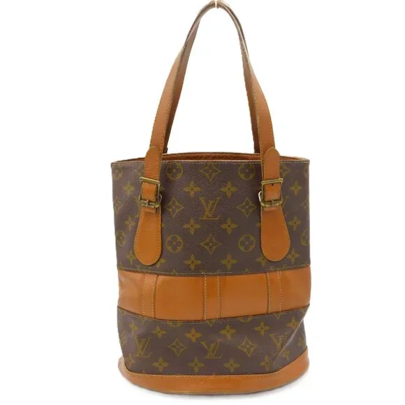 Louis Vuitton Vintage Bucket Bag | Medium | Leather Trim & Handles | Fair Cond - Picture 2 of 16